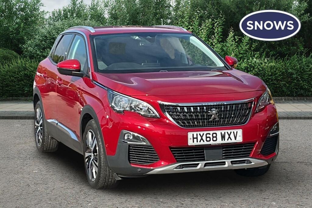 Peugeot 3008 1.2 Puretech Allure Euro 6 Ss Red