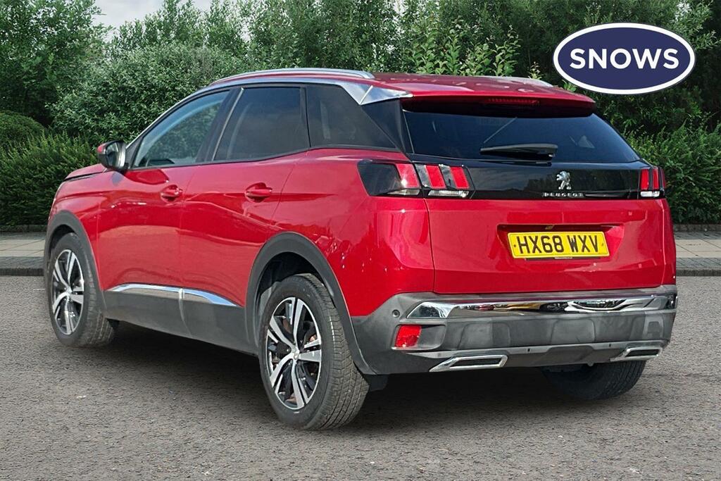 Peugeot 3008 1.2 Puretech Allure Euro 6 Ss HX68WXV Red #3