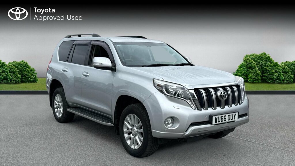 Toyota Land Cruiser 2.8D Icon 4Wd Euro 6 7 Seats Silver