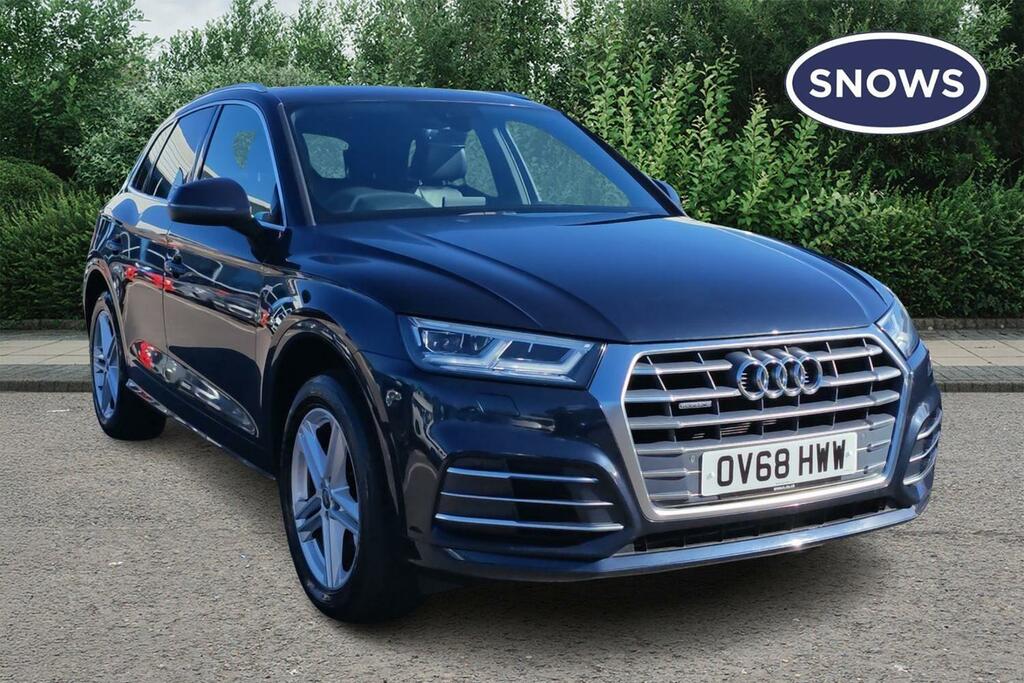 Audi Q5 2.0 Tdi 40 S Line S Tronic Quattro Euro 6 Ss Blue