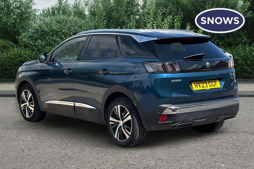 Peugeot 3008 1.6 12.4Kwh Allure Premium E-eat Euro 6 Ss HV23GGF Blue #3