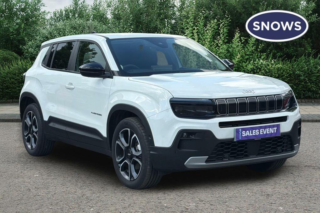Jeep Avenger 54Kwh E-summit White