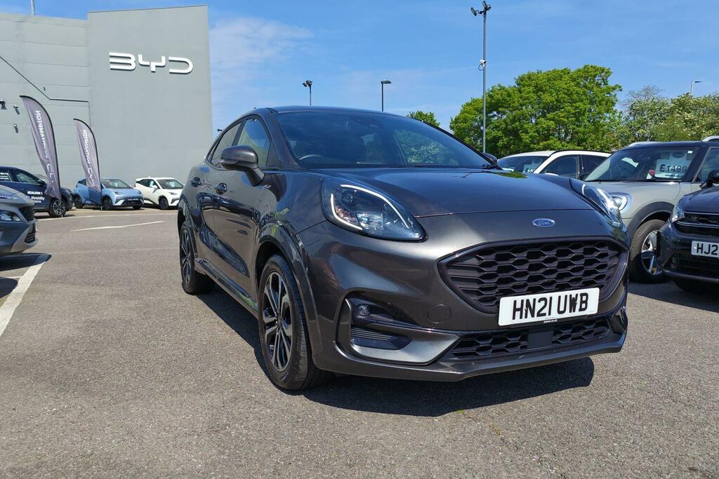 Ford Puma 1.0T Ecoboost Mhev St-line Euro 6 Ss HN21UWB Grey #5