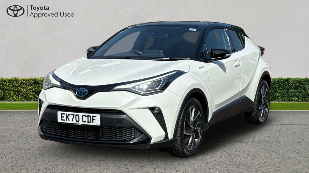 Toyota C-Hr 1.8 Vvt-h Dynamic Cvt Euro 6 Ss White #3