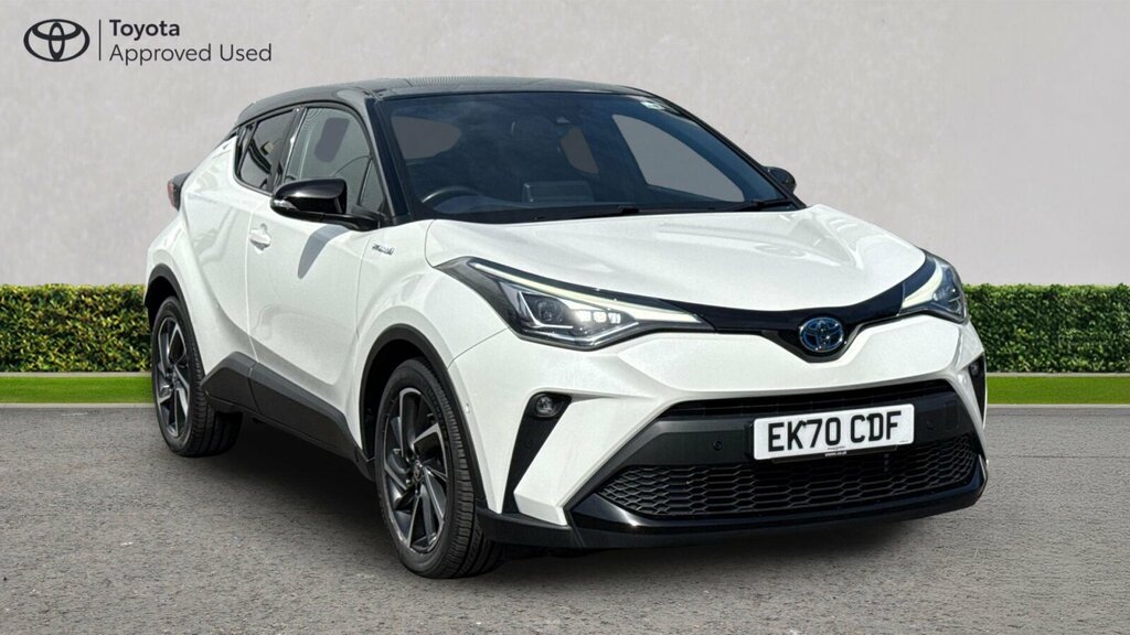 Toyota C-Hr 1.8 Vvt-h Dynamic Cvt Euro 6 Ss White