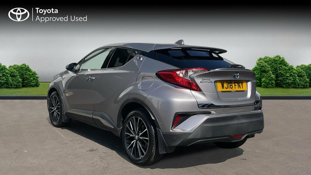 Toyota C-Hr 1.8 Vvt-h Excel Cvt Euro 6 Ss WJ18FNY Silver #4