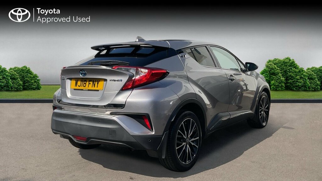 Toyota C-Hr 1.8 Vvt-h Excel Cvt Euro 6 Ss WJ18FNY Silver #2