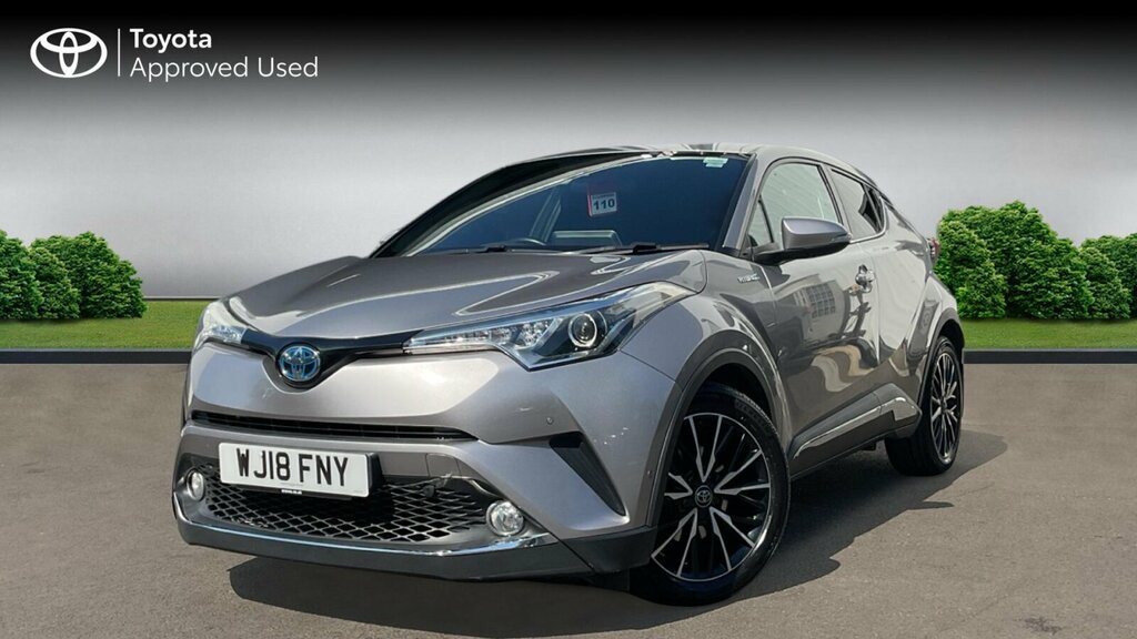 Toyota C-Hr 1.8 Vvt-h Excel Cvt Euro 6 Ss WJ18FNY Silver #3