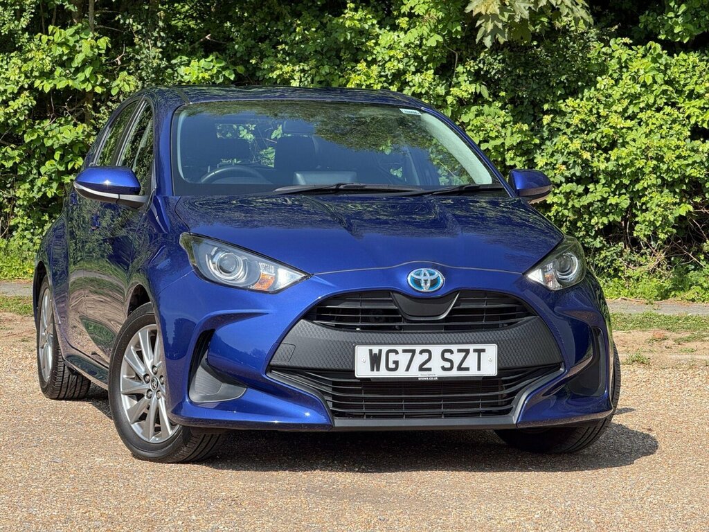 Toyota Yaris 1.5 Vvt-h Icon Hatchback Hybrid E-cvt E Blue