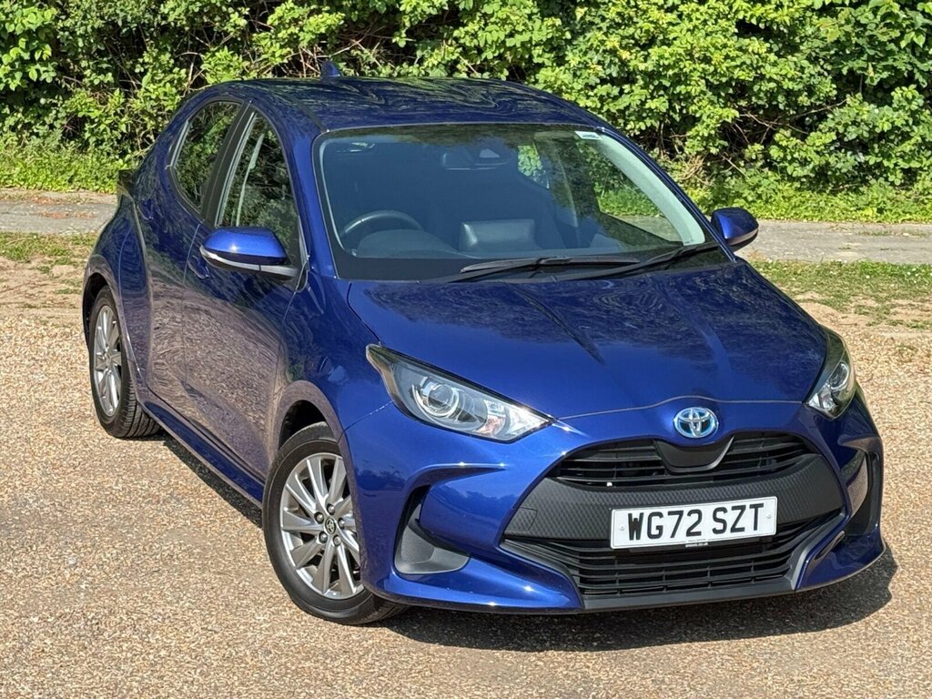 Toyota Yaris 1.5 Vvt-h Icon Hatchback Hybrid E-cvt E WG72SZT Blue #3
