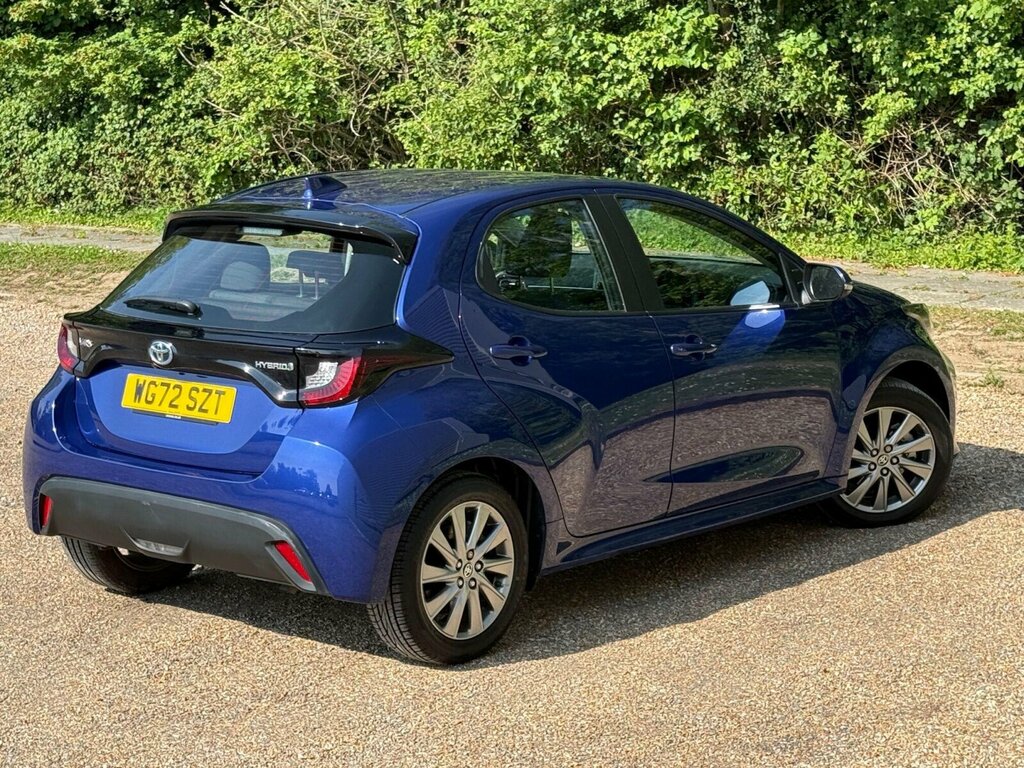 Toyota Yaris 1.5 Vvt-h Icon Hatchback Hybrid E-cvt E WG72SZT Blue #5