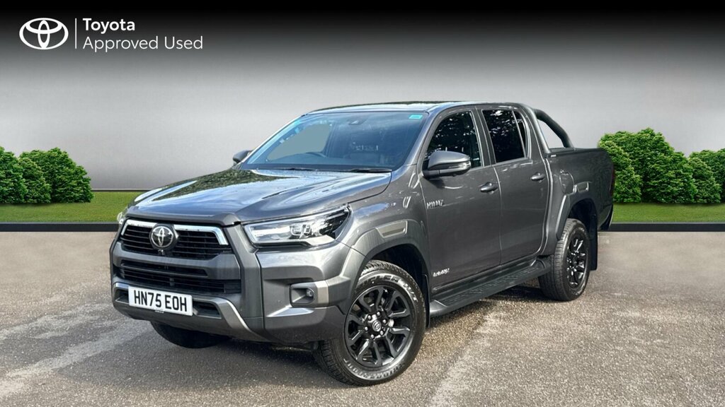 Toyota HILUX 2.8 D-4d-h Invincible X Pickup Hybrid A HN75EOH Grey #4