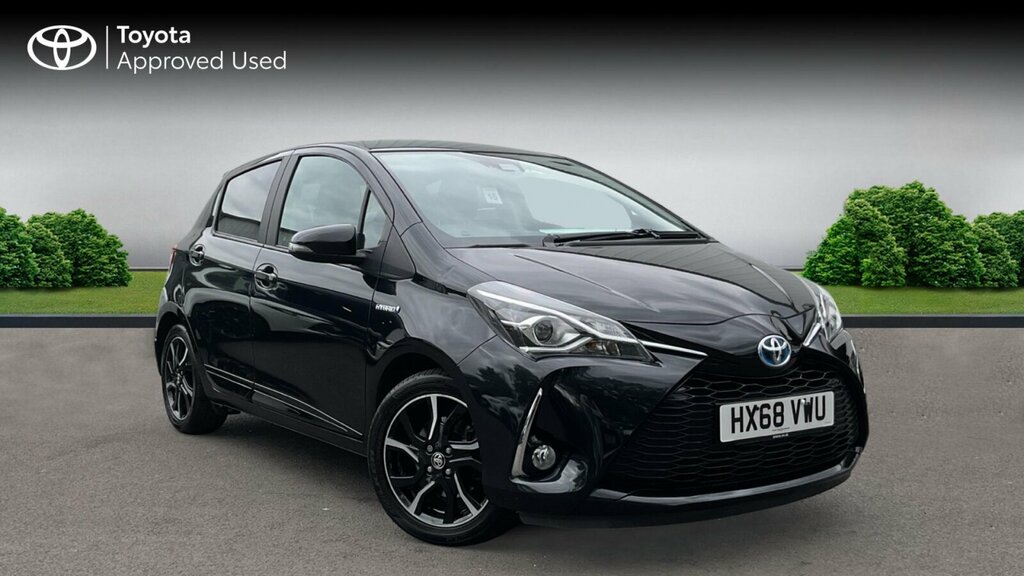 Toyota Yaris 1.5 Vvt-h Design E-cvt Euro 6 Ss Black