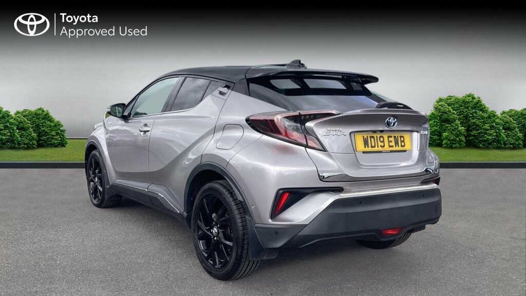 Toyota C-Hr 1.8 Vvt-h Dynamic Cvt Euro 6 Ss WD19EWB Silver #4
