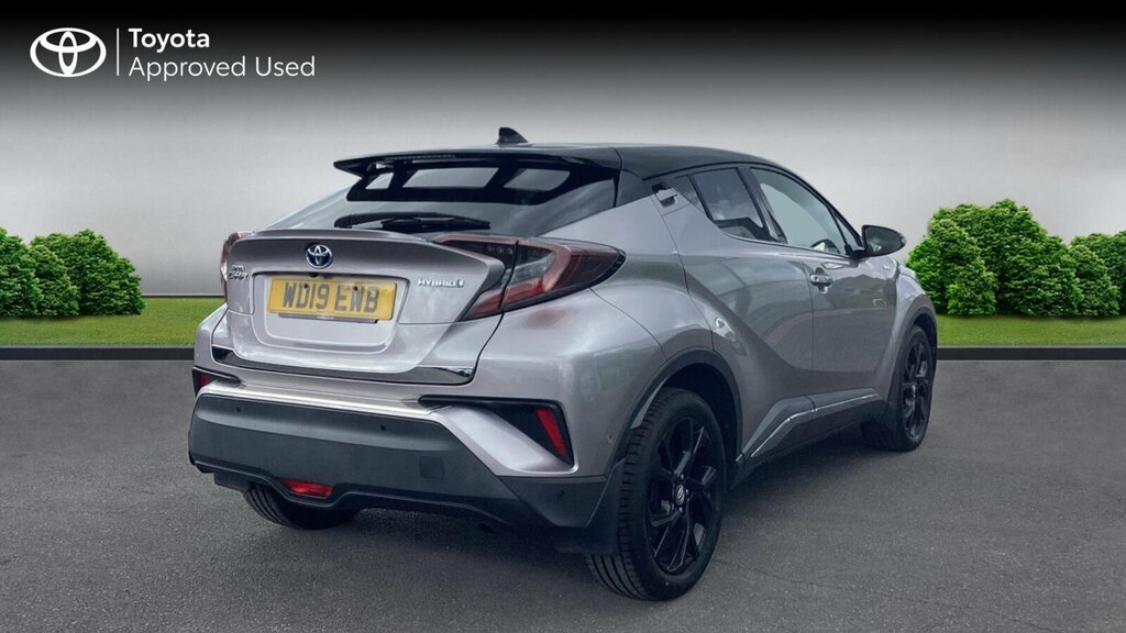 Toyota C-Hr 1.8 Vvt-h Dynamic Cvt Euro 6 Ss WD19EWB Silver #2