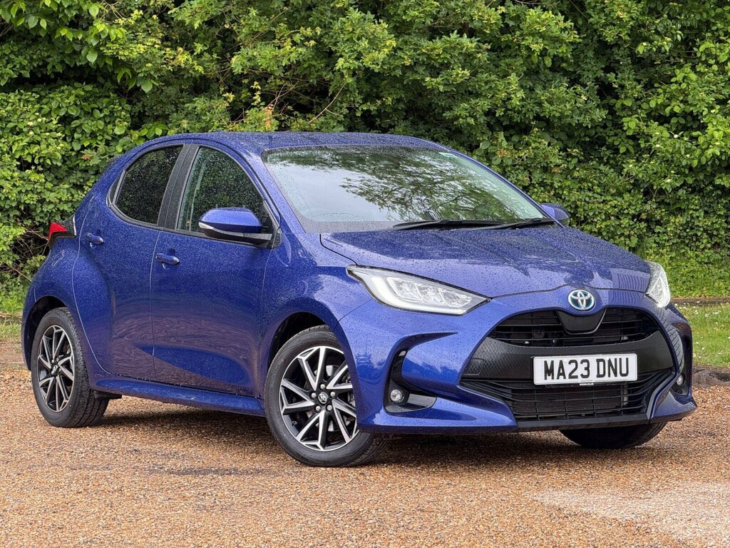 Toyota Yaris 1.5 Vvt-h Design Hatchback Hybrid E-cvt MA23DNU Blue #2