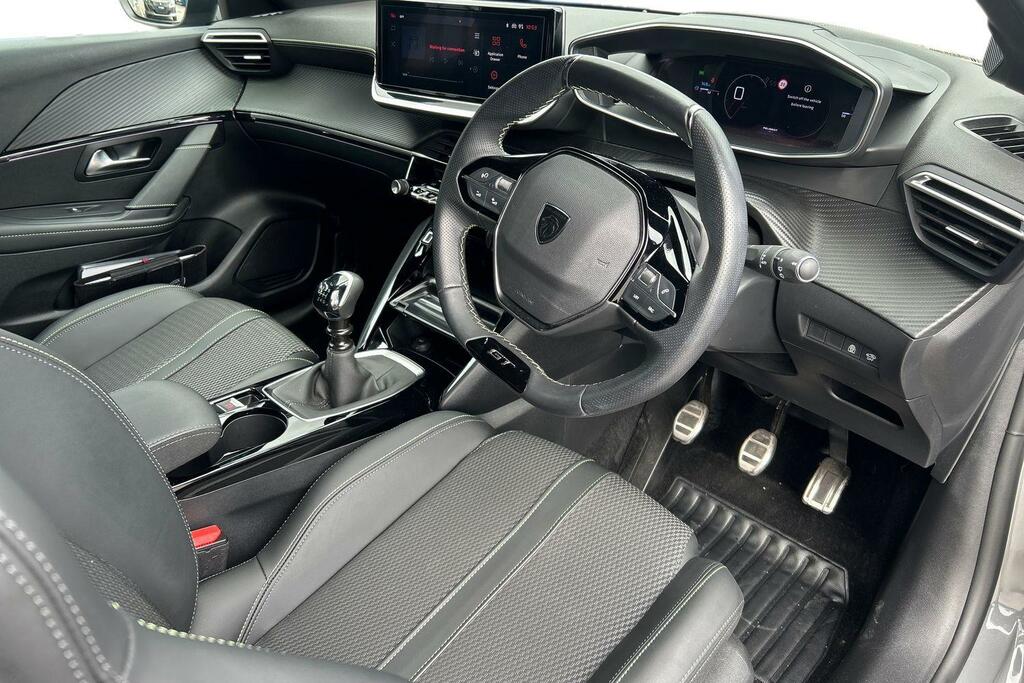 Peugeot 208 1.2 Puretech Gt Euro 6 Ss HY74YUJ Grey #6