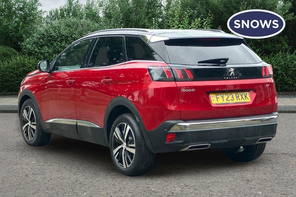 Peugeot 3008 1.5 Bluehdi Gt Eat Euro 6 Ss FY23RXK Red #3