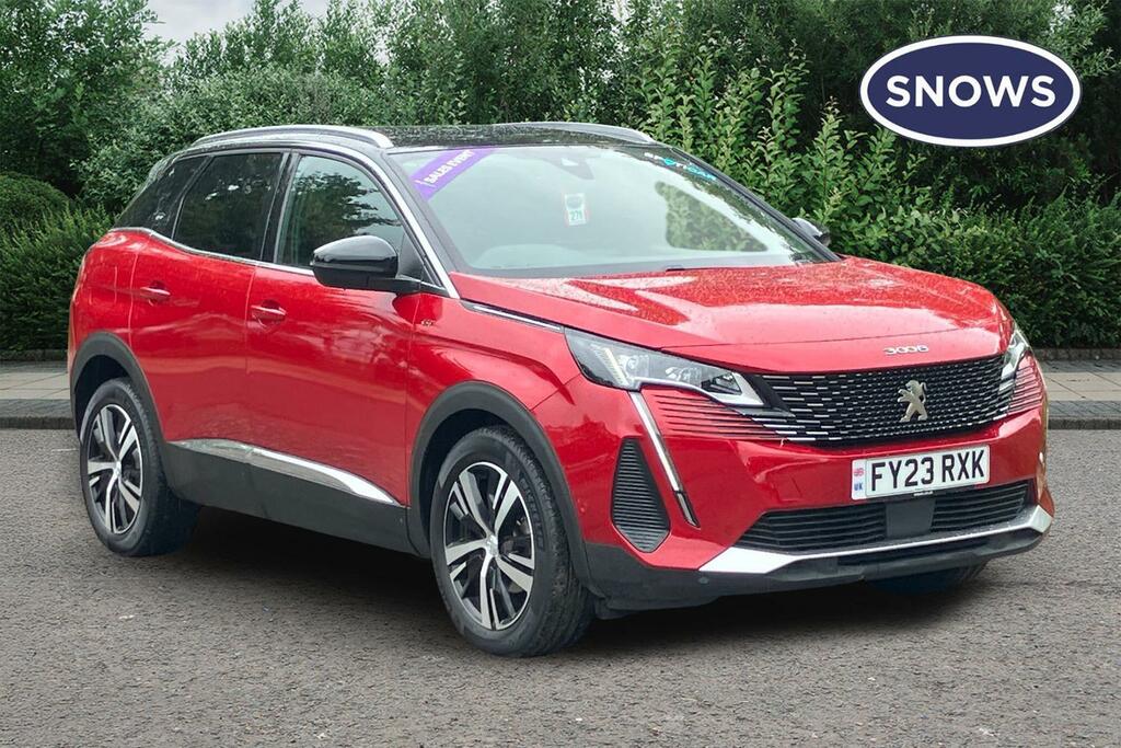 Peugeot 3008 1.5 Bluehdi Gt Eat Euro 6 Ss Red