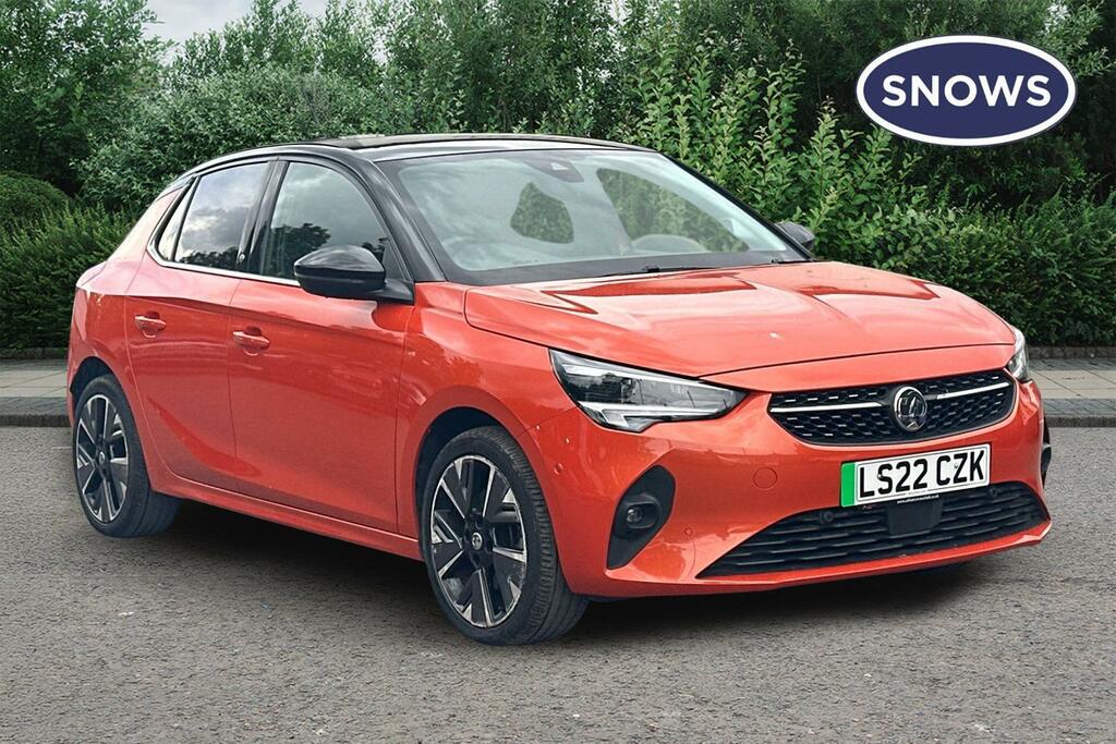 Vauxhall Corsa-e 50Kwh Elite Premium Orange