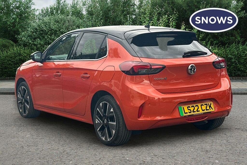 Vauxhall Corsa-e 50Kwh Elite Premium LS22CZK Orange #3