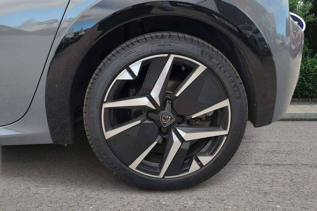Peugeot e-208 51Kwh Gt 7.4Kw Charger RJ74AZU Grey #5