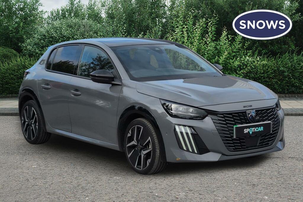 Peugeot e-208 51Kwh Gt 7.4Kw Charger Grey