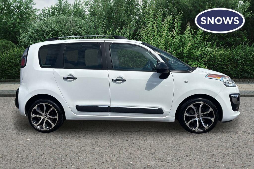 Citroen C3 Picasso 1.2 Puretech Platinum Euro 6 HV67BWH White #4