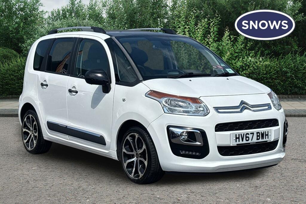 Citroen C3 Picasso 1.2 Puretech Platinum Euro 6 White