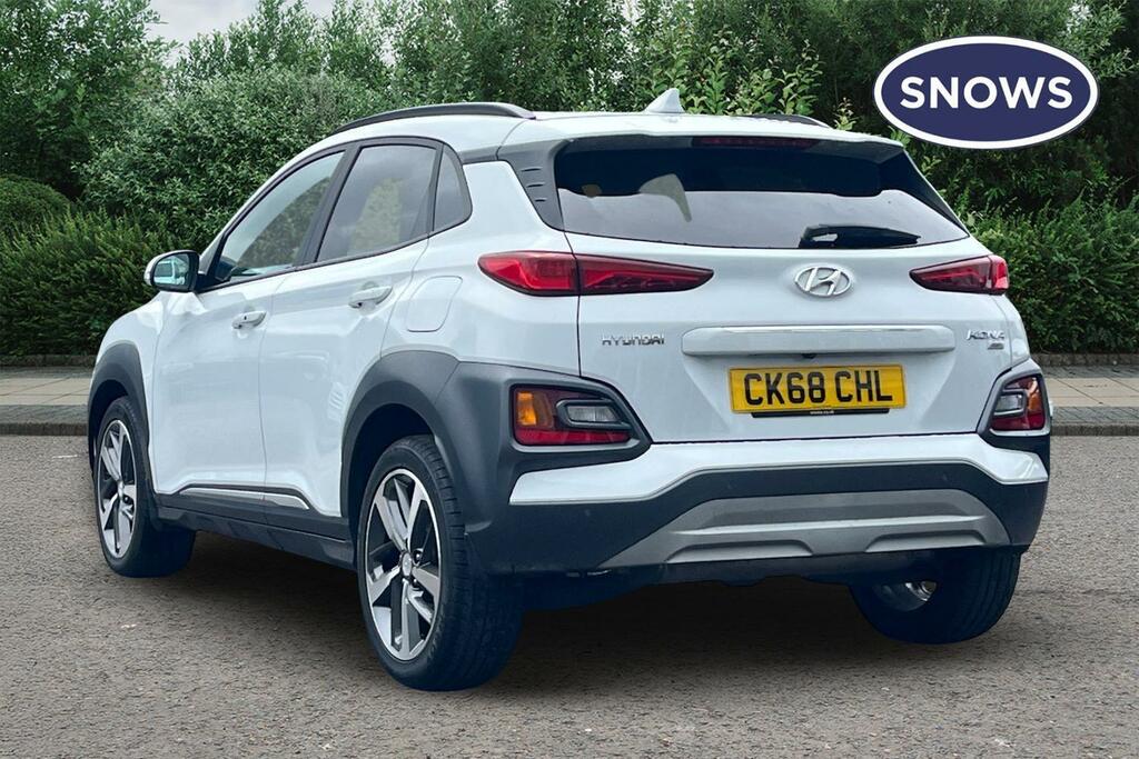 Hyundai Kona 1.6 T-gdi Blue Drive Premium Gt Dct 4Wd Euro 6 S White #3