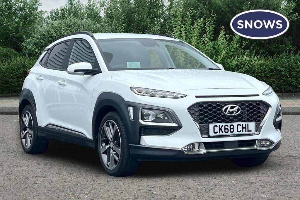Hyundai Kona 1.6 T-gdi Blue Drive Premium Gt Dct 4Wd Euro 6 S White
