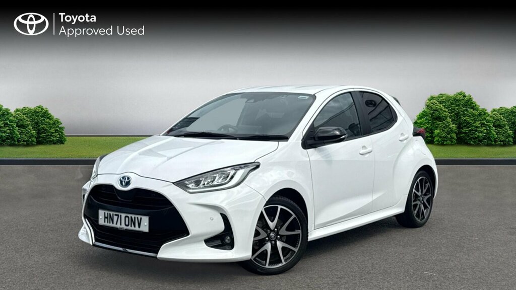 Toyota Yaris 1.5 Vvt-h Dynamic E-cvt Euro 6 Ss HN71ONV White #3