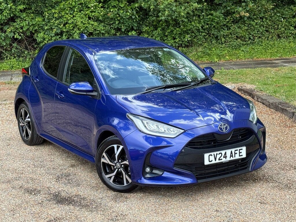 Toyota Yaris 1.5 Vvt-h Design Hatchback Hybrid E-cvt CV24AFE Blue #3