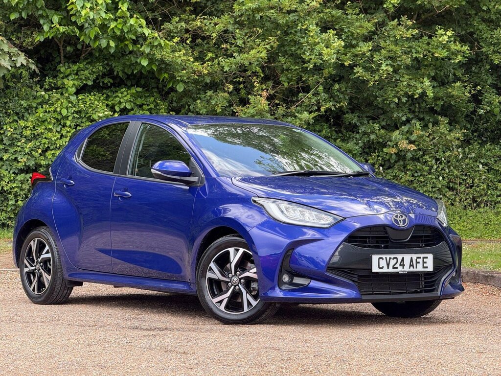 Toyota Yaris 1.5 Vvt-h Design Hatchback Hybrid E-cvt CV24AFE Blue #2