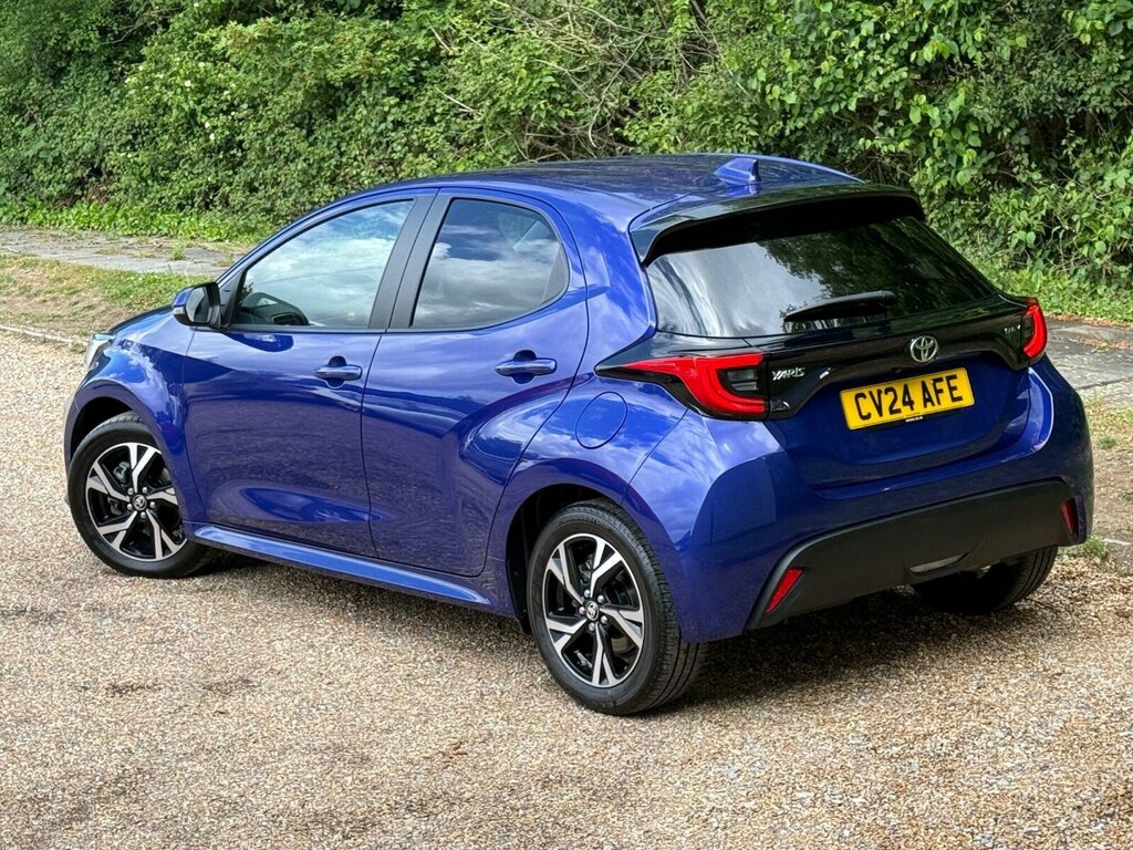 Toyota Yaris 1.5 Vvt-h Design Hatchback Hybrid E-cvt CV24AFE Blue #6
