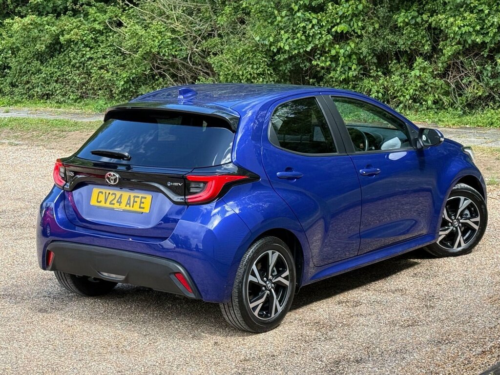 Toyota Yaris 1.5 Vvt-h Design Hatchback Hybrid E-cvt CV24AFE Blue #5