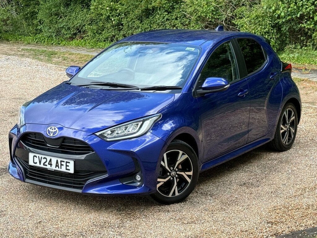 Toyota Yaris 1.5 Vvt-h Design Hatchback Hybrid E-cvt CV24AFE Blue #4