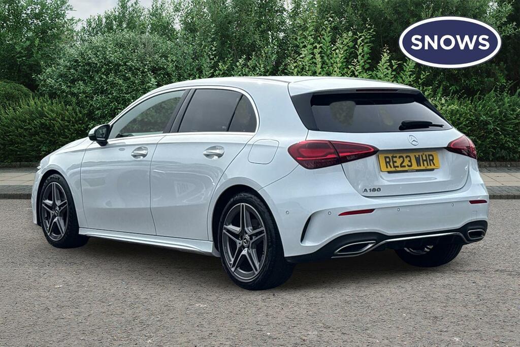 Mercedes-Benz A Class 1.3 A180h Mhev Amg Line Premium 7G-dct Euro 6 S RE23WHR White #3