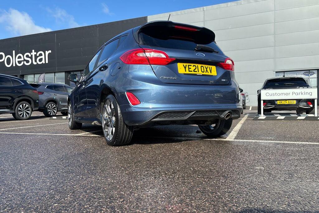 Ford Fiesta 1.0T Ecoboost Mhev St-line Edition Euro 6 Ss YE21OXV Blue #6