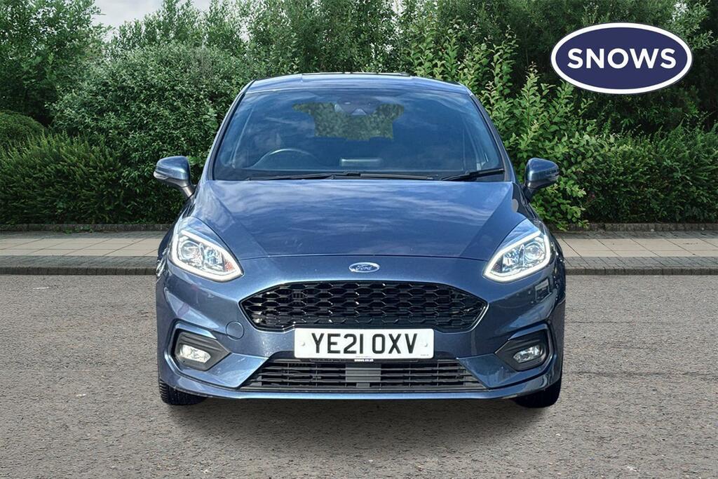 Ford Fiesta 1.0T Ecoboost Mhev St-line Edition Euro 6 Ss YE21OXV Blue #2