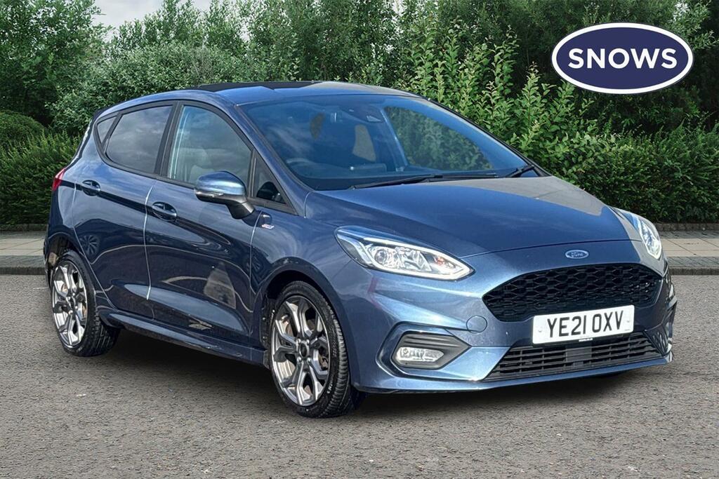 Ford Fiesta 1.0T Ecoboost Mhev St-line Edition Euro 6 Ss Blue