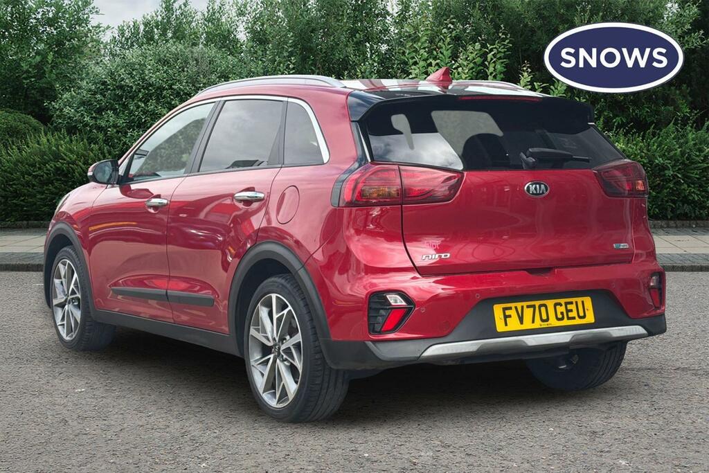 Kia Niro 1.6 Gdi 3 Dct Euro 6 Ss FV70GEU Red #3