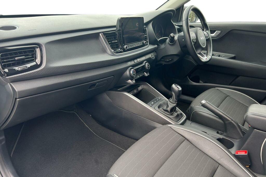 Kia RIO 1.0 T-gdi Mhev Gt-line S Euro 6 Ss White #2