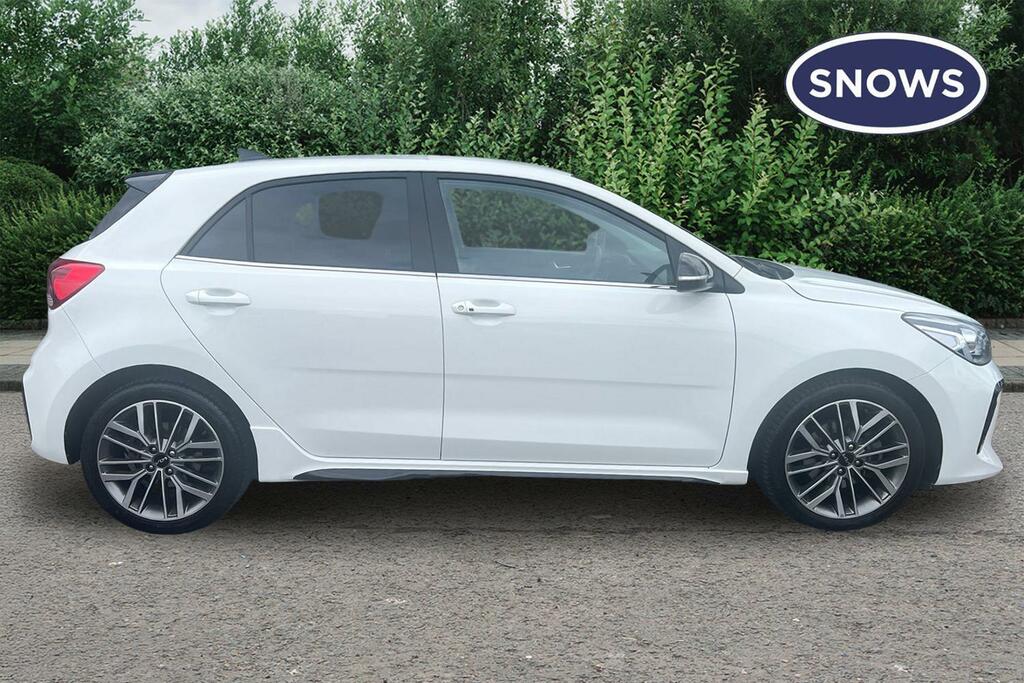 Kia RIO 1.0 T-gdi Mhev Gt-line S Euro 6 Ss White #4