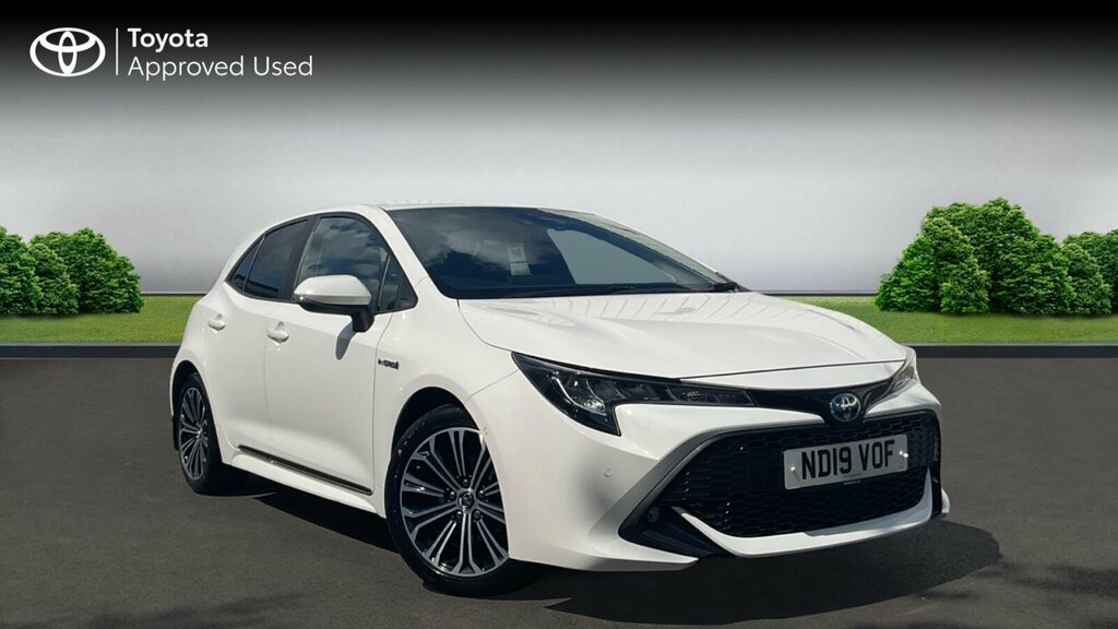 Toyota Corolla 1.8 Vvt-h Design Cvt Euro 6 Ss White
