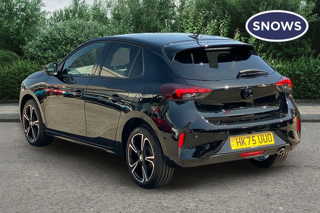 Vauxhall Corsa 1.2 Turbo Gs Euro 6 Ss HK75UUO Black #3