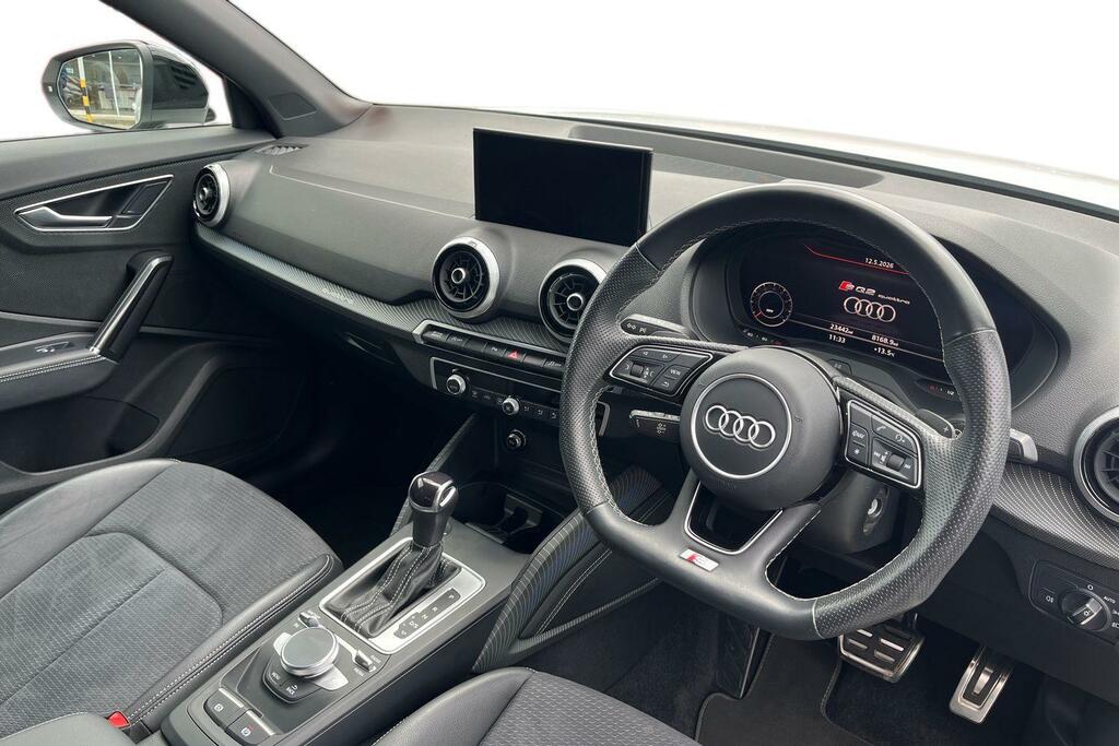 Audi Q2 2.0 Tfsi Black Edition S Tronic Quattro Euro 6 S WG72OAC White #6
