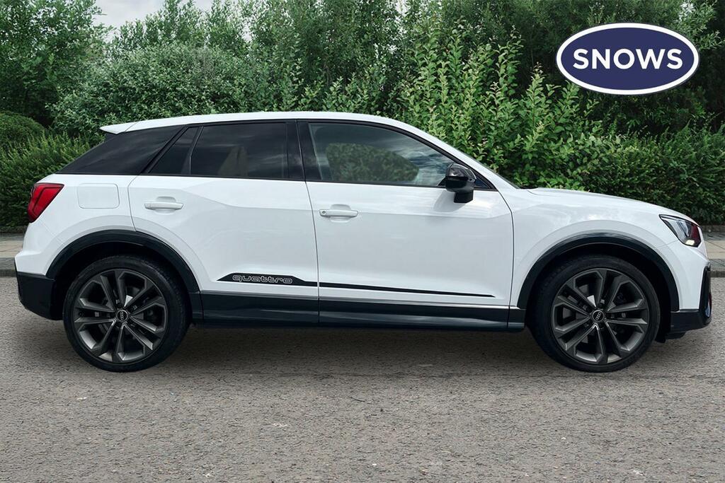 Audi Q2 2.0 Tfsi Black Edition S Tronic Quattro Euro 6 S WG72OAC White #4