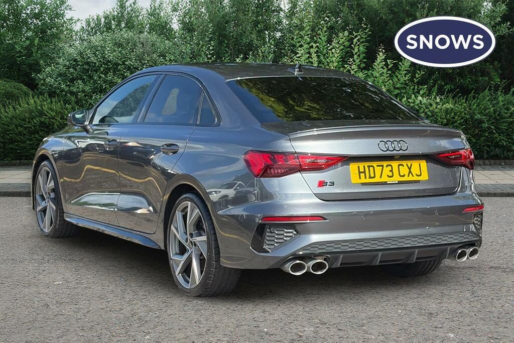 Audi A3 2.0 Tfsi Black Edition S Tronic Quattro Euro 6 S HD73CXJ Grey #3