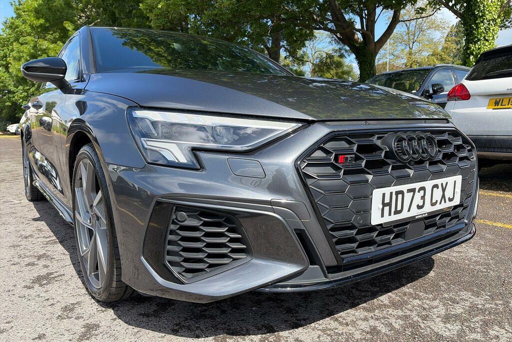 Audi A3 2.0 Tfsi Black Edition S Tronic Quattro Euro 6 S HD73CXJ Grey #5